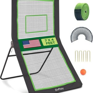 Lacrosse Rebounder for Backyard Lacrosse Bounce Back Net Volleyball Rebounder