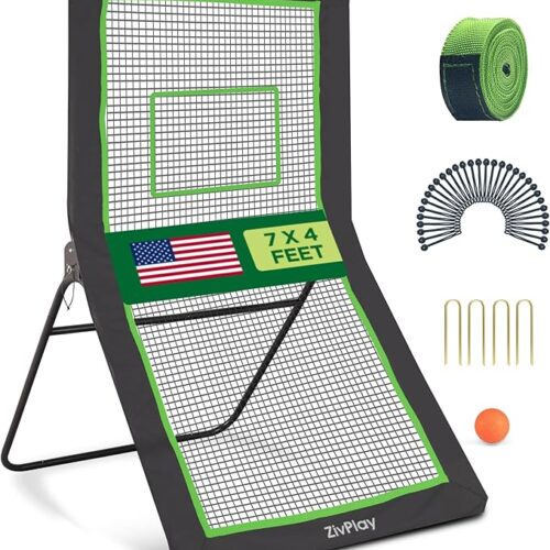 Lacrosse Rebounder for Backyard Lacrosse Bounce Back Net Volleyball Rebounder